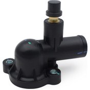 Resim Synodicmonth Vespa Gts250 Gts300 Motosiklet Aksesuarları İçin Motosiklet Termostat Kılıfı Soğutma Termostat Kılıfı 