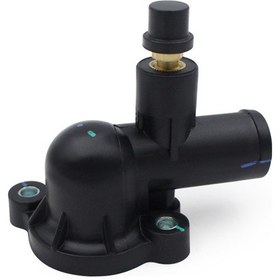 Resim Synodicmonth Vespa Gts250 Gts300 Motosiklet Aksesuarları İçin Motosiklet Termostat Kılıfı Soğutma Termostat Kılıfı 