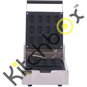 Resim Kitchbox Ticari Endüstriyel Coffe Bean Waffle Makinesi 