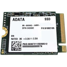 Resim Adata SM2P41C3-256GC2 256 GB 22x30 M.2 NVMe SSD 