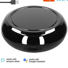 Resim Fortunelane Siyah Ev Akıllı Kumanda: Wi-fi Ses Kontrolü, 360 Kapsama, 10m Mesafe, Tv-klima, Özel Zamanlama, Dıy Özelliği 