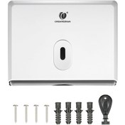 Resim Tongxida Duvar Tipi Abs Kağıt Havlu Dispenseri - 200 Adet Kapasiteli, Kullanışlı Ve Modern 