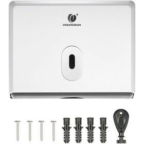 Resim Tongxida Duvar Tipi Abs Kağıt Havlu Dispenseri - 200 Adet Kapasiteli, Kullanışlı Ve Modern 