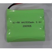Resim 3.6V Aa 1500 Mah Şarj Edilebilir Oyuncak Pili 