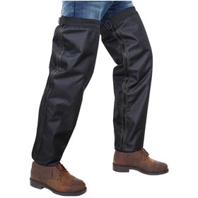 Resim Sürücü Pantolonu Scooter Dizliği Sıvı Rüzgar Geçirmez Isı Yalıtımlı Motorcu Pantolonu 