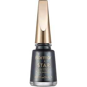 Resim Flormar Star Shine Yoğun Pigmentli ve Metalik Görünümlü Oje 006 Dark Romance 