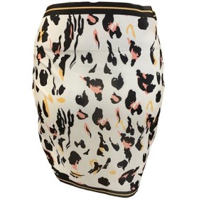 Resim Tarzını Seç Kısa Pareo - Leopar Model 150x50 Cm Çok Renkli 