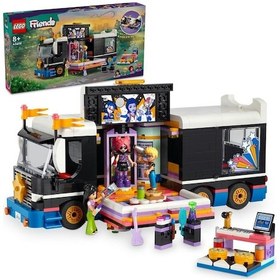 Resim LEGO® Friends Pop Star Müzik Turne Otobüsü 42619 8+ Yaratıcı Oyuncak Yapım Seti - 845 Parça 