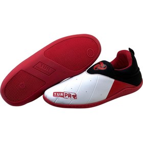 Resim TURPROFİGHTER Turpro Fighter Taekwondo Ayakkabısı Kırmızı- Beyaz 