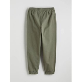 Resim LC Waikiki Lcw Kids Haki Loose Fit Erkek Çocuk Jogger Pantolon 