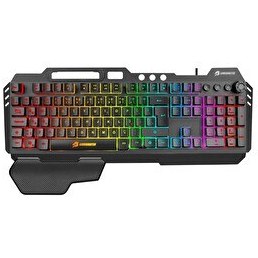 Resim GameBooster Shock G25K RGB Q Kablolu Siyah Oyuncu Klavyesi̇ 