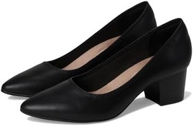 Resim Clarks Kadın Ellanie Hope Pompası, Siyah Deri, 5.5 