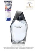 Resim Avon Perceive Erkek Parfüm Edt + Avon Care 75 ml El Kremi 