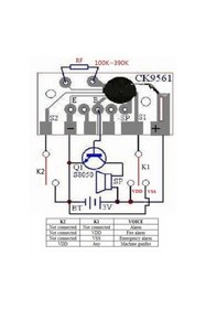 Resim Genel Markalar Kd9561 Ck9561 Ses Kartı 4 Ton Alarm Müzik Modülü Ambulans Yangın Uyumlu 