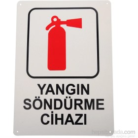 Resim Yangın Söndürme Cihazı (Kod 404) 25X35 Cm 