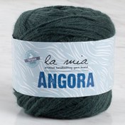 Resim La Mia Angora 50gr. Koyu Yeşil El Örgü İpi - L131 - 34215 