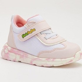 Resim Şirin Bebe Şirinbebe Ortopedik Kız Bebek İlk Adım Spor Ayakkabı Pudra Cırtlı Anorak Malzeme-3708 Pudra 