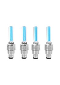 Resim Dört Gaz Memesi Işığı, Mavi Açık Mavi Çok Renkli 