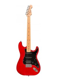 Resim Madison Meg-3trd Elektro Gitar Trans Red Burst Şeffaf Kırmızı 