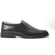 Resim Dr. Comfort 9608 Hakiki Deri Siyah Ortopedik Erkek Ayakkabı Siyah 