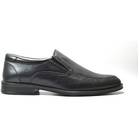 Resim Dr. Comfort 9608 Hakiki Deri Siyah Ortopedik Erkek Ayakkabı Siyah 