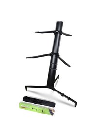 Resim Lastvoice Ks-20bk Black Profesyonel Ultimate Org Standı Sehpası Çift Katlı Çantalı 