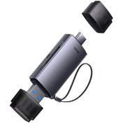 Resim Baseus Lite Series USB + Type-C to SD - Micro SD Hafıza Kart Okuyucu 