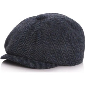 Resim Cap For Little Coolios- Lacivert Baliksirti Çocuk Kep Vintage Lacivert 