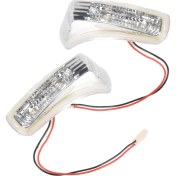 Resim Lemonade4 1paır LED Dikiz Aynası Işıkları Kapı Kanat Aynan Turn Sinyal Geely Emgrand 7 Ec7 EC715 EC718 Yan Ayna Gözcü (Yurt Dışından) 