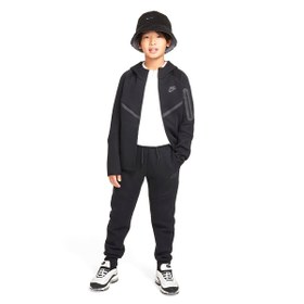 Resim Nike Sportswear Çocuk Siyah Günlük Stil Sweatshirt HV5867-010 