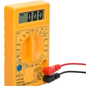 Resim Badem10 Dijital Pensampermetre Voltaj Dc Alternatif Akım Ölçme Ölçüm LCD Ekran Multimeter Pens Ampermetre 