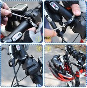 Resim Xindoker Alüminyum Çiftli Bisiklet Asma Kanca - Elektrikli Scooter, Dağ Bisikleti, Motor İçin Uygun - Siyah Siyah 