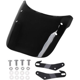 Resim Suzuki Vx 800 Sv 650 Gs 500e Gsf 600n 1200n Siyah İçin Montaj Braketi Yedekli Motosiklet Ön Camı Ön Cam 