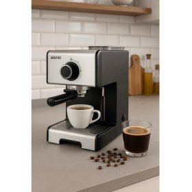 Resim 15 Bar Dahili Süt Köpürtme Espresso Makinesi, Kullanışlı ve Şık Tasarım 