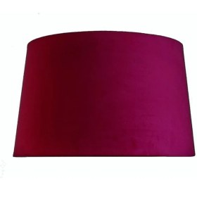 Resim Normadia Şık Beta Serisi Lambader ve Bordo Abajur Şapkası Seti 