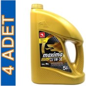 Resim Petrol Ofisi Maxima CX 5W-30 Motor Yağı 4 x 5 L 