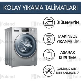 Resim Sandalye Kılıfı Yıkanabilir Likralı Esnek Lastikli Sandalye Örtü Koyu Kahve 