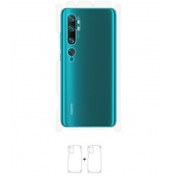 Resim Xiaomi Mi Note 10 Arka Yan Koruyucu Darbe Emici Poliüretan Film Amerika Üretimi 