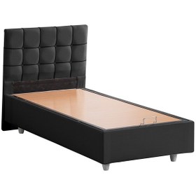 Resim Tavira İkili Set, Tavira Tek Kişilik Baza Başlık Seti Antrasit 100 x 200 