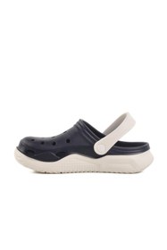 Resim WALKWAY Lacivert-Beyaz Hafif Eva Taban Unisex Sabo Terlik Stella Z 