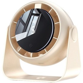 Resim 6 İnç Küçük Evrensel Yatak Odası Vantilatörü, Sessiz Kırık Beyaz, 4 İnç 