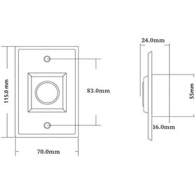 Resim Lockway Lcw-tb22 No Touch Buton 