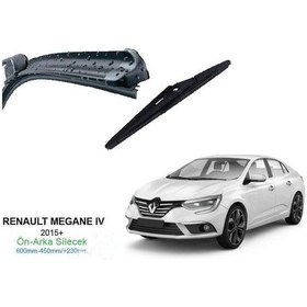 Resim Megane 4 Ön Arka Silecek Süpürgesi Takım 