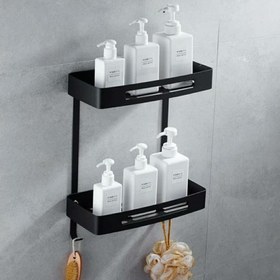 Resim Aryamo Duş Içi Askılı Metal 2 Katlı Organizer 