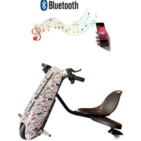 Resim Citymate Drift Car Elektrikli Kaykay Bluetooth Dirift Kar Hoverboard Scooter Ledli Bluetoothlu D30 