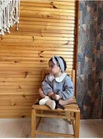 Resim lelikobaby 4 Katlı Müslin Romper Tulum 