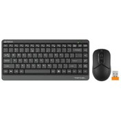 Resim A4-Tech FG1112 Q Mini Kablosuz Klavye-Mouse 