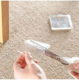 Resim Ollevra Silikon Şeffaf Koltuk Mobilya Masa Beyaz Eşya Yazıcı Koruyucu Kaydırmaz Dayanıklı Pedler 4 Lü Şeffaf 