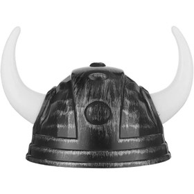 Resim Viking Asteriks Başlığı Gümüş Renk 