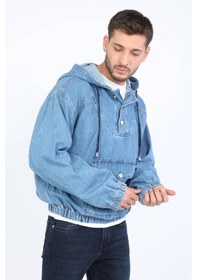 Resim Keepout Erkek Jean Sweatshirt Mavi 001 